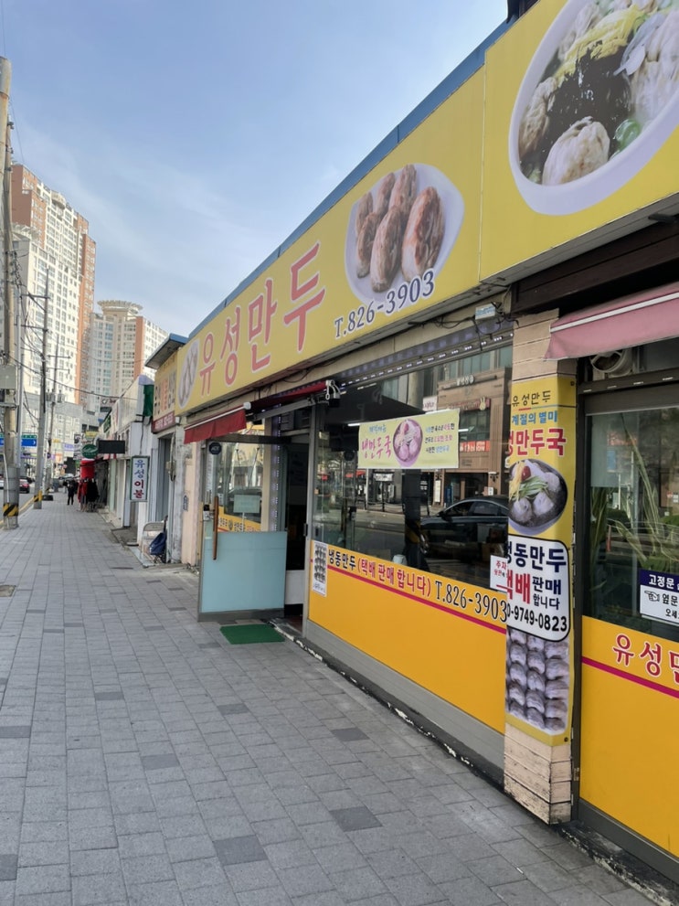  대전 유성터미널 근처 맠카 만두 맛집 유성만두 내돈내산 후기