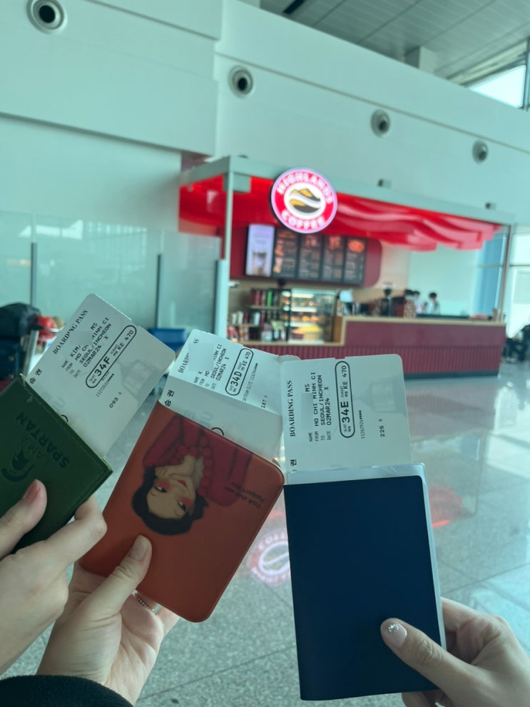  호치민 공항 100% 활용법 그랩존 출국 식당 맛집 라운지 그랩 꿀팁