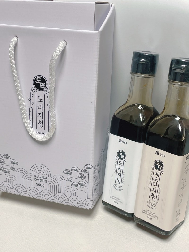 약도라지청 효능 부작용 배도라지청 부모님 선물 추천