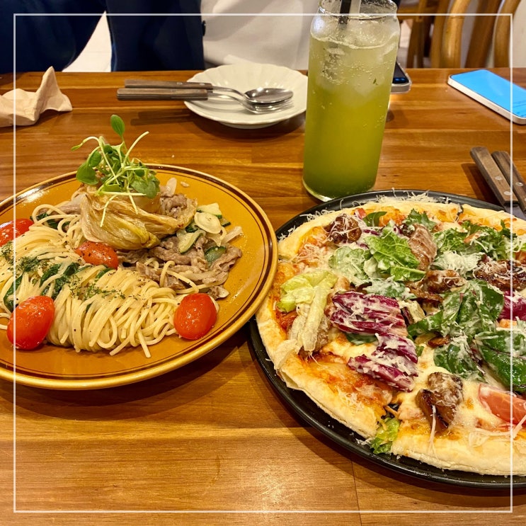  인천 구월동 맛집 문학산호랭이 퓨전양식 묵은지 파스타가 맛있는 집