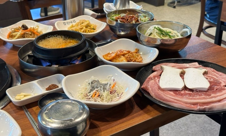  [조치원맛집] 또 나만 몰랐던 웨이팅하는 조치원 삼겹살맛집?! / 한마음정육식당 조치원죽림점