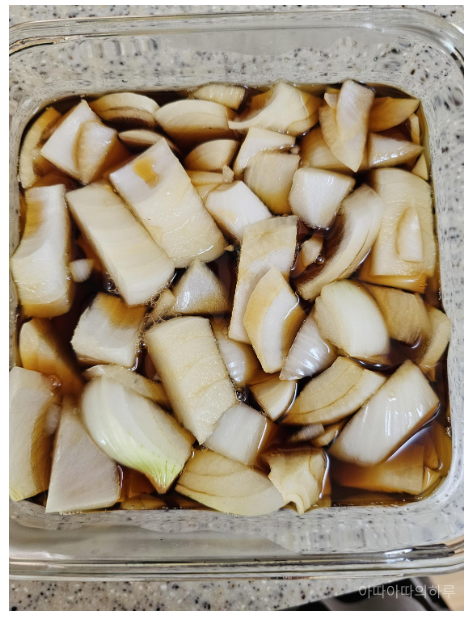  아삭한 양파 장아찌 초간편 레시피