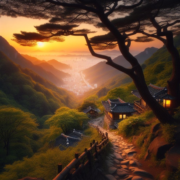  남한산성 서울둘레길 1코스, 2코스 아름다운 풍경 산책