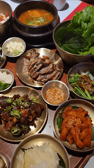  전주 하가지구맛집 [옴그족발 전주하가본점] 6가지맛 족발과 보쌈을 한번에~ 옴그한상 후기!