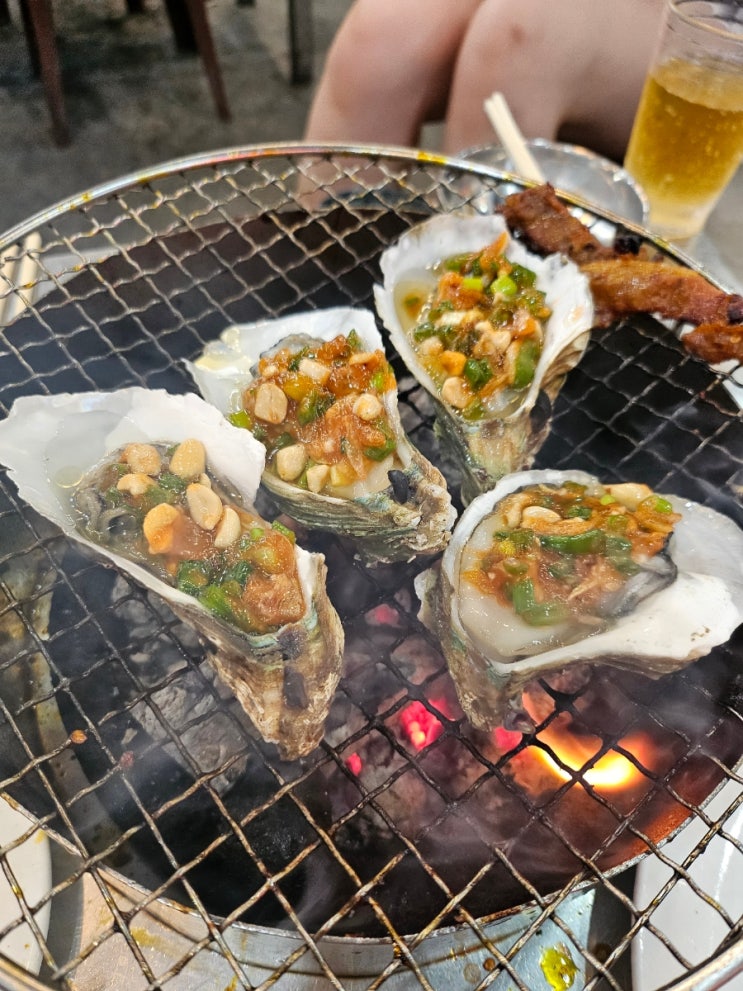  다낭 숯불구이 낭느엉 별미메뉴와 꿀팁 (Nhắng Nướng)