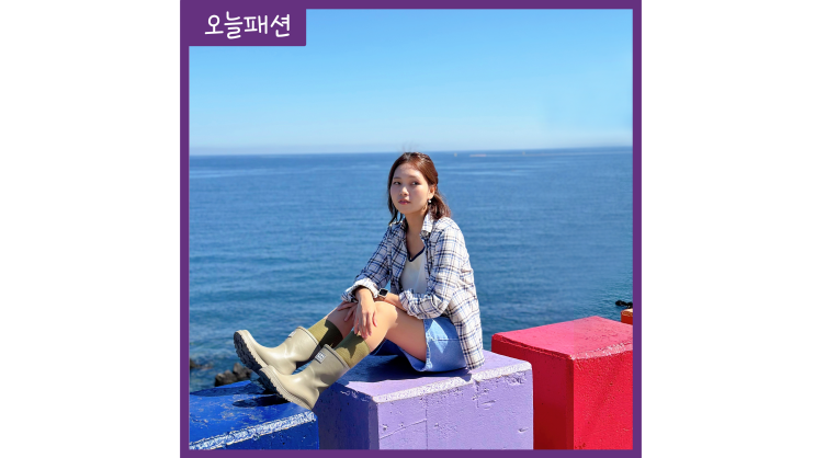 여름 여행룩ㅣ마크모크 Hududuk 미들 레인부츠 비오는날 코디 여름 여행룩ㅣ마크모크 Hududuk 미들 레인부츠 비오는날 코디