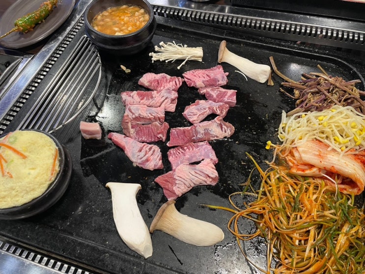  [불당동 맛집] 천안역 빠박이네 돌판삼겹에서 구워먹은 후기