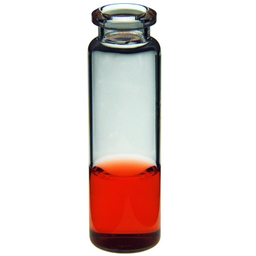  [유리초자] 20 ml 투명 크림프 바이알 (평바닥) 20 ml Clear Crimp Vial (Flat Base)