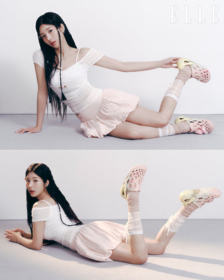 워터밤 여신 권은비, 발레리나 룩 매력 발산