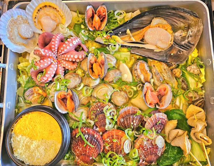  오아시스조개 동탄 조개구이 조개찜 영천동 맛집