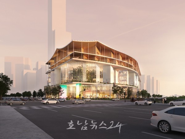  옛 전방‧일신방직 부지에 들어서는 광주 랜드마크 '더 현대' 건축디자인 공개, 복합쇼핑몰 사업 속도