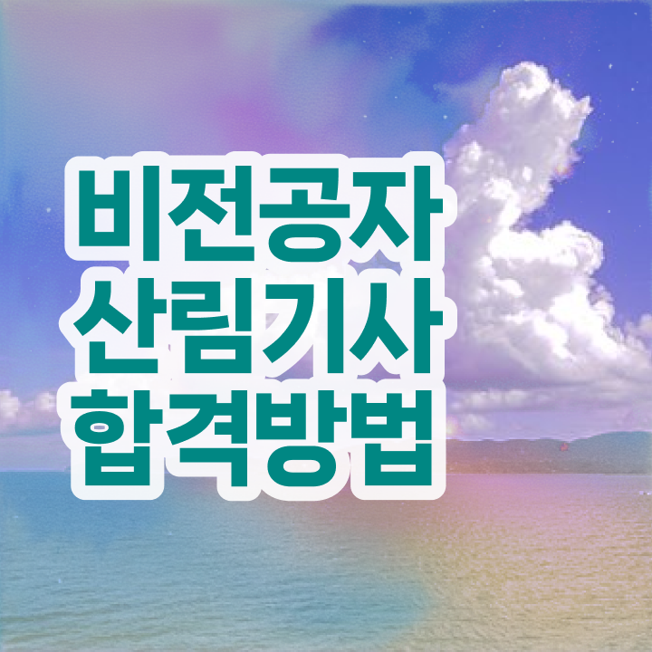  산림 기사학원 산림기사 자격요건 인강으로 15주 동안 준비한 방법