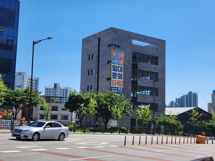  동탄 상가임대 능동 6차선 큰대로변 신축근린생활시설 상가임대
