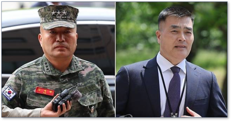 해병대 <b>김계환 사령관</b> 박정훈 대령과 대질신문 거부
