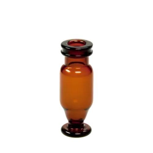  [유리초자] 1.2 ml V형 엠버 스냅 바이알 1.2 ml V-type Amber Snap Vial