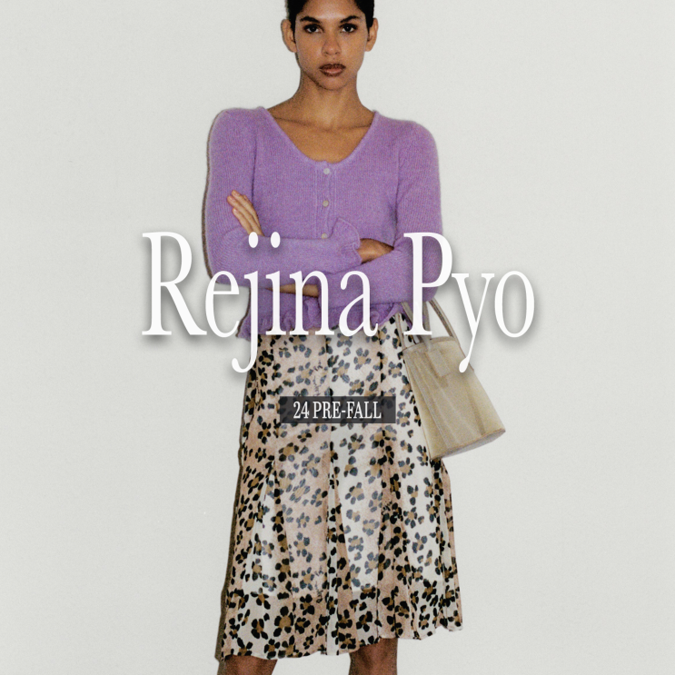  【REJINA PYO】 레지나 표의 24 pre-fall 컬렉션과 브랜드 시즌오프 세일 소식