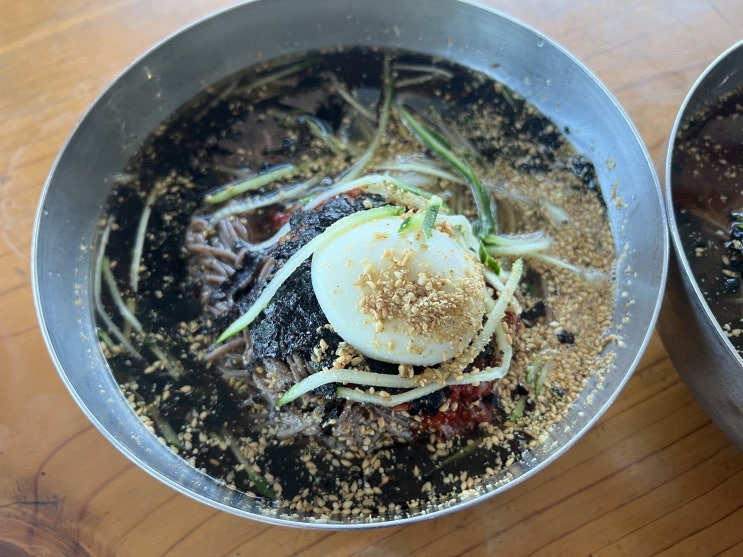  양양 입암메밀타운 10년 넘게 다니고 있는 양양 막국수 맛집