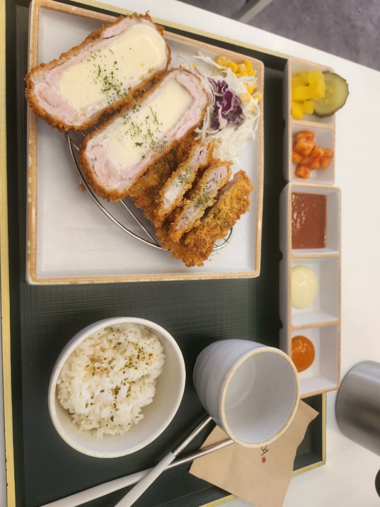  홍제동 돈까스,돈카츠 배달가능맛집 - (돈기부여)반반카츠, 마라탕