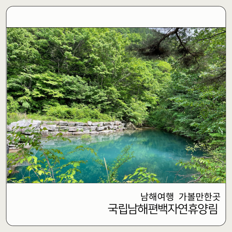 남해여행 국립남해편백자연휴양림 입장료 주차비 등산로 트레킹
