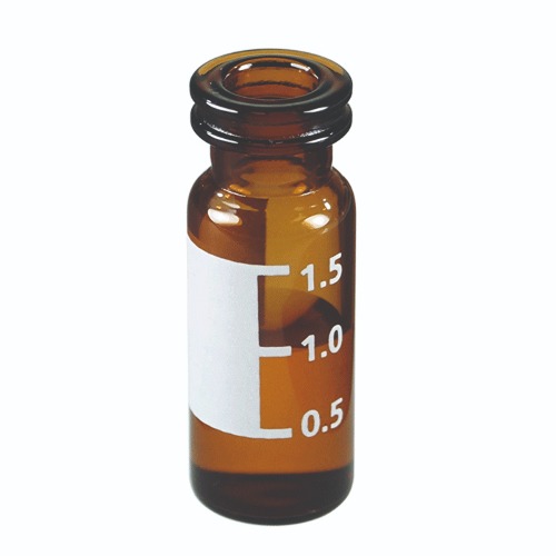  [유리초자] 2 ml 라이트온 엠버 스냅 바이알, BASIK 2 ml Write-on Amber Snap Vial, BASIK