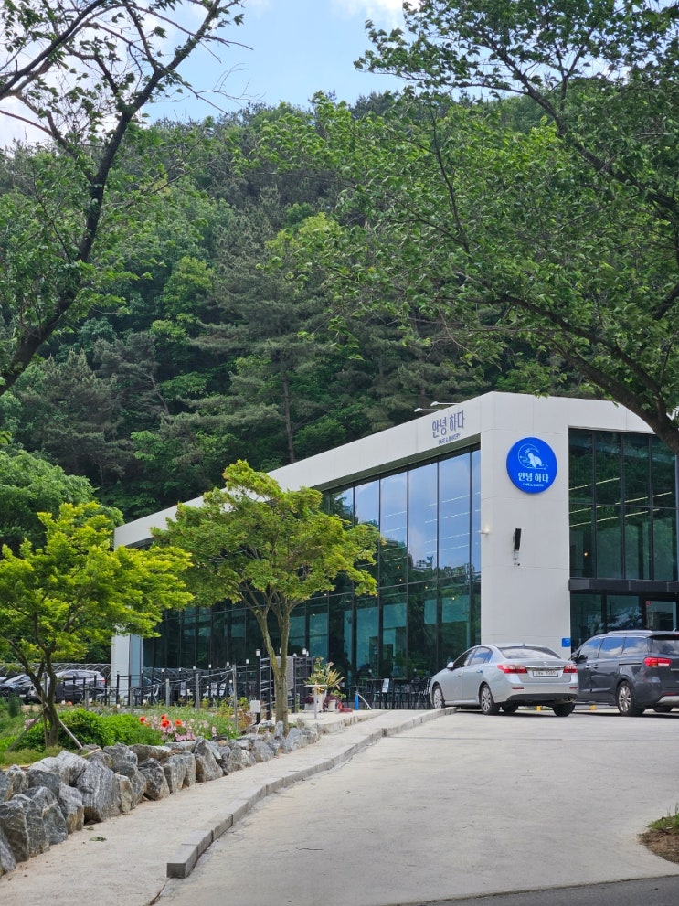  대구달성군 카페 안녕하다 달창저수지뷰가 예쁜 개방감 좋은 카페