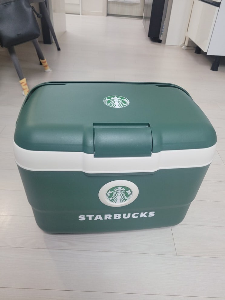   올리빙 도트 아이스박스, 모스그린, 25L  구매후기, 제품 실사진, 특징 및 장단점