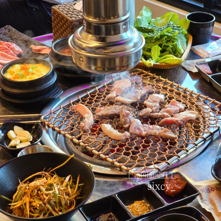  광주 화정동 맛집 돈구이 바람났네 닭이랑 부드러운 뒷고기