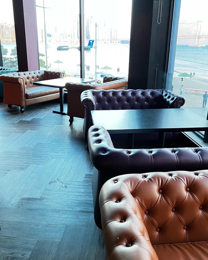 연산동 업소용 소파 의자 천갈이 노래방 소파 주문제작 식당 의자납품 붙박이의자 소파 천갈이 시공 공장 : 네이버 블로그