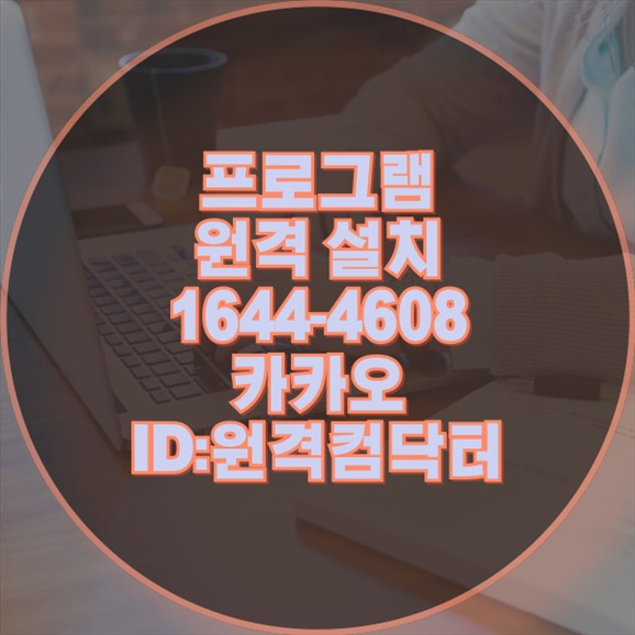  안양시 원격 프로그램 설치 서비스로 편리하게 해결하세요! 윈도우설치/포토샵,일리스트설치/캐드,스케치업설치/패러럴즈설치/맥북윈도우설치/한글,엑셀,Ms오피스설치/원격컴