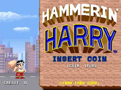  오락실 게임 기판 아이렘 해머링해리 Irem Hammerin Harry