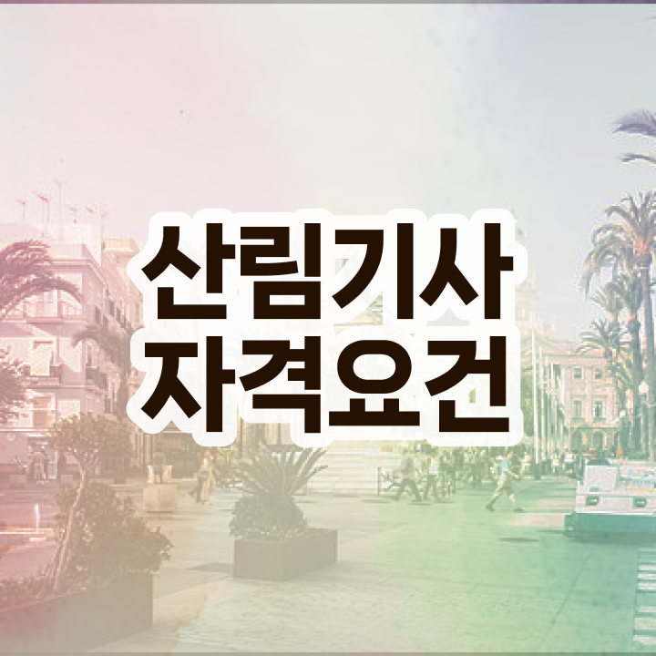  산림기사 학점은행제 산림기사 응시자격 인강으로 1학기에 끝낸 방법