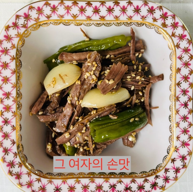 소고기장조림 - 소고기장조림하는법 - 장조림 부드럽게하는법 - 꽈리고추소고기장조림