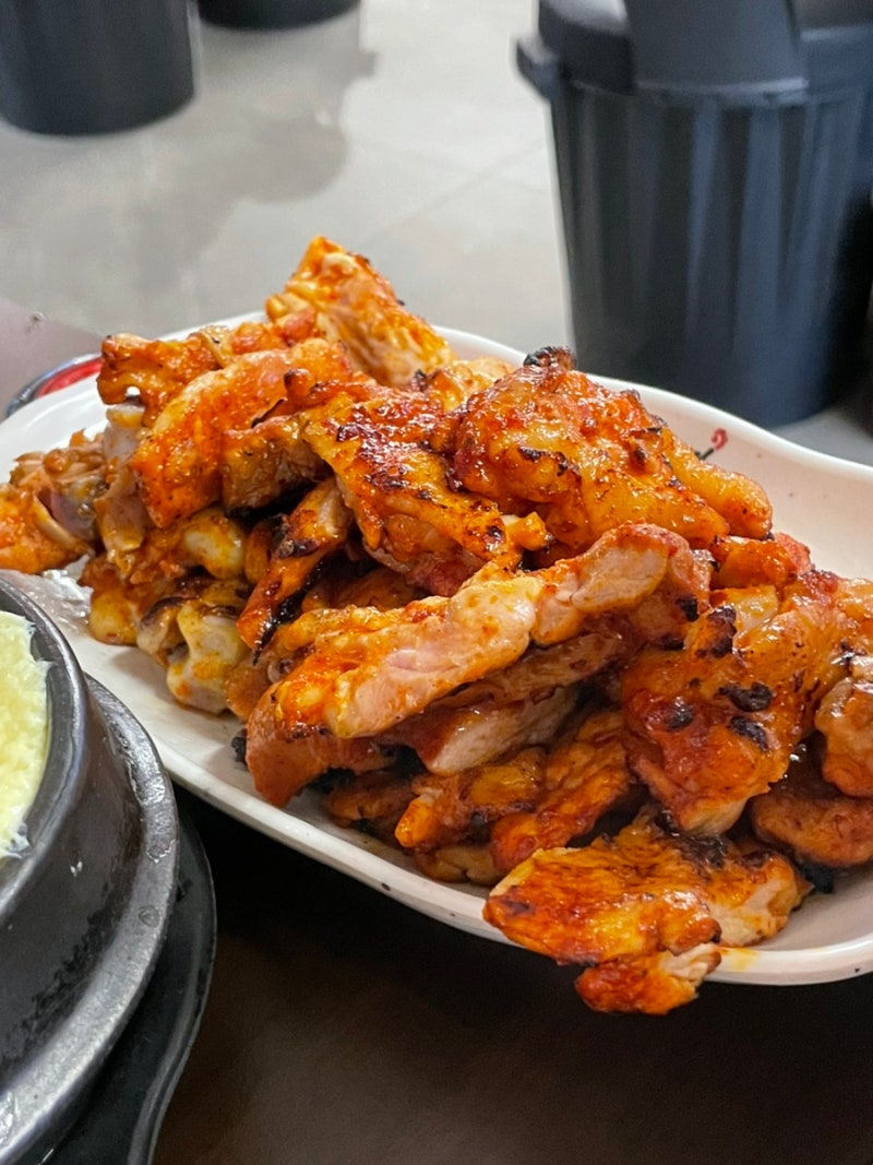 [청주 오송] 메뉴 하나나하 다 맛있는 오송 맛집 '숯불에 닭'