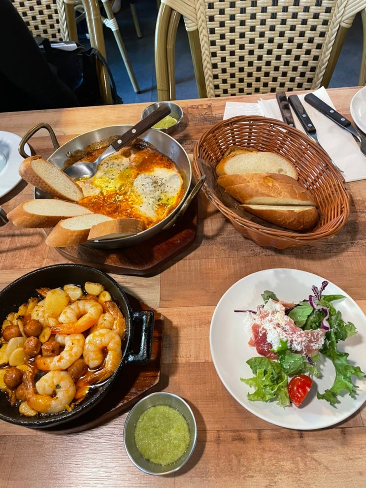  강남역 맛집 추천 분위기 좋은 스페인 음식점 트라가 3-4인 세트 후기