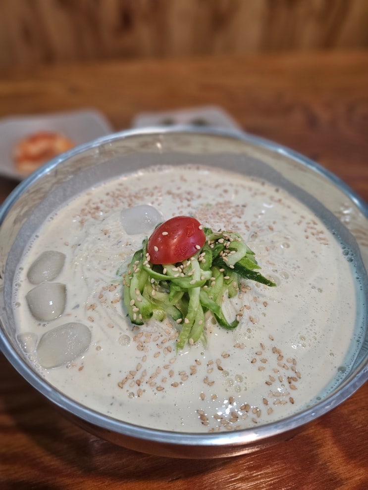 원곡동 안산역 맛집 '미송면집' 콩국수 맛보기 내돈내산