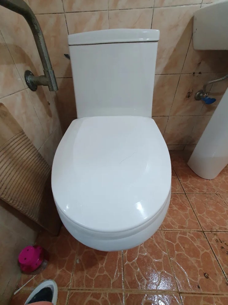  창원 마산합포구 중앙동 3가 진우 빌라    양변기,세면기 교체 설치. ️️️ 010 8209 9252