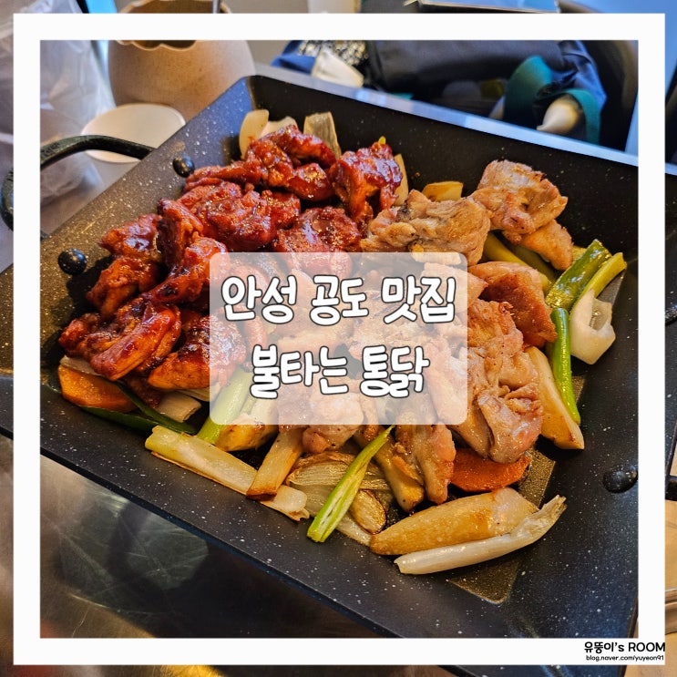  [안성맛집] 맛있는 숯불바베큐 공도치킨 불타는 통닭