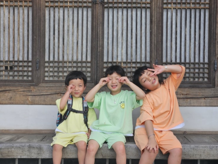  이천 한옥 카페 아이와 함께 다녀왔어요 in 희원