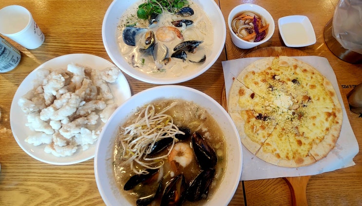  마산 가포 맛집 미스터뽕 짬뽕 피자