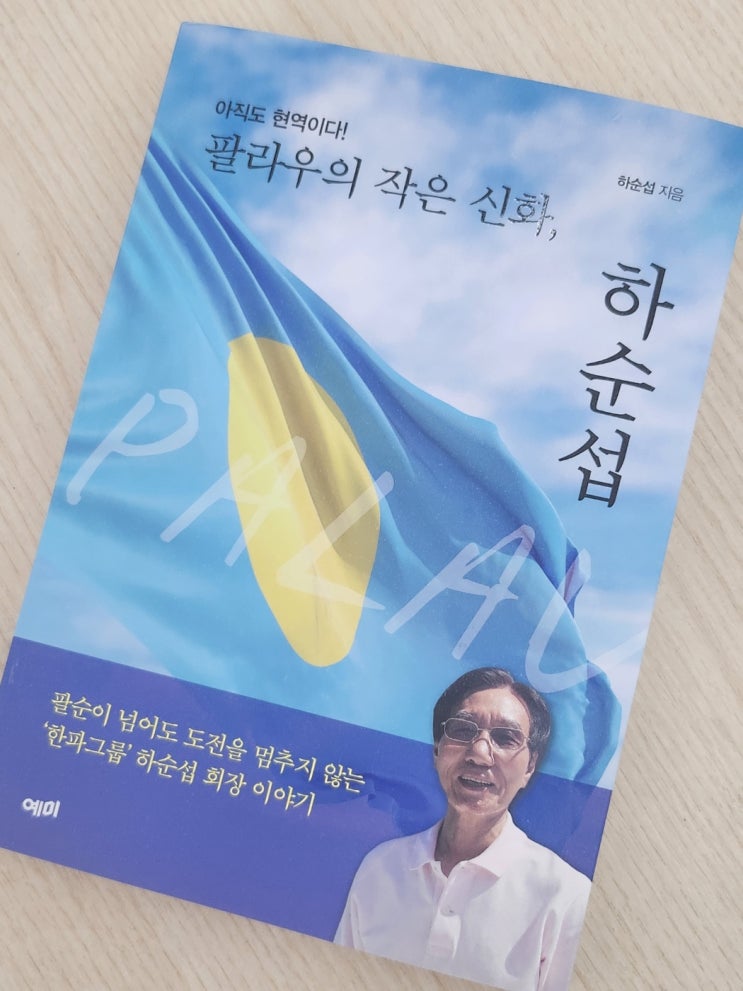  자전적에세이 멈추지 않는 도전! 팔라우의 작은 신화 저자 하순섭