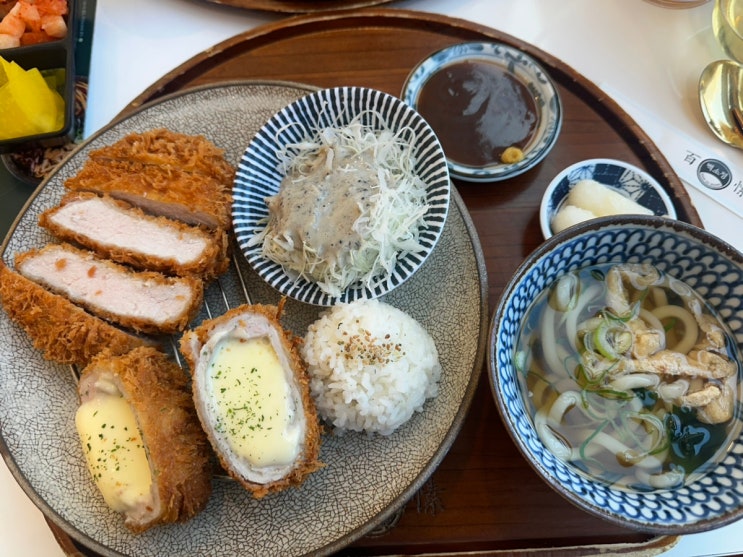  서울 강서구 발산 돈카츠 마제소바 맛집 백소정 마곡역점 후기(내돈내산)