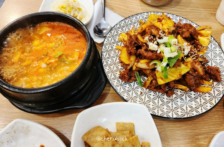  성신여대 맛집 밥집, 제순식당 쭈제볶음 순두부찌개 내돈내산후기