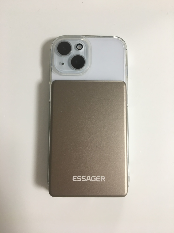  알리 ESSAGER 맥세이프 보조배터리 사용 후기