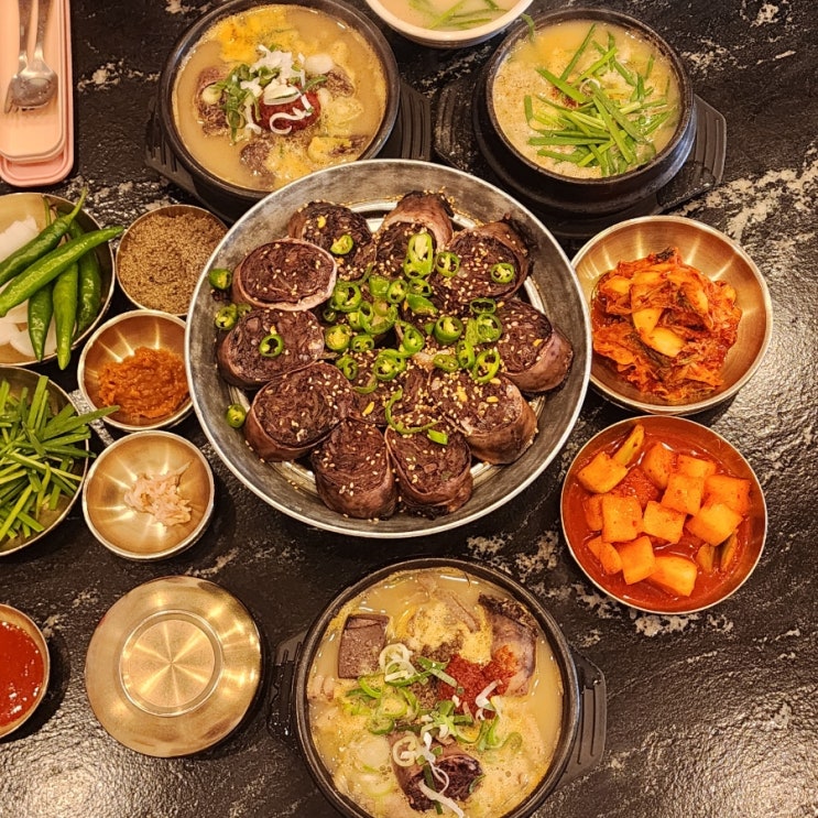  광주광산구맛집 첨단공원국밥본점 첨단24시국밥 꿀맛탱