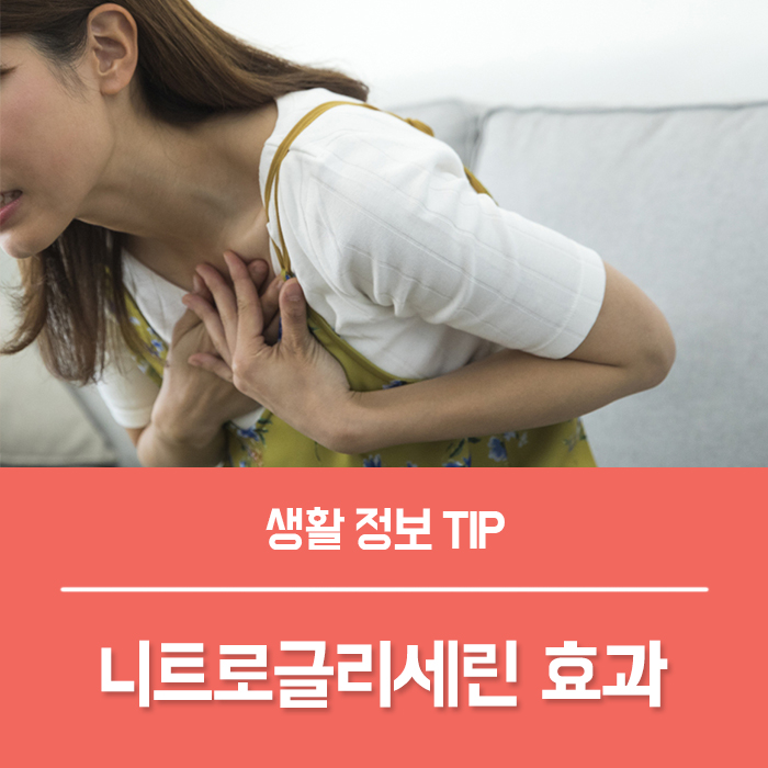  니트로글리세린 효과 부작용 보관, 찌릿한 가슴통증 혈관확장제 심근경색 협심증약 총정리!
