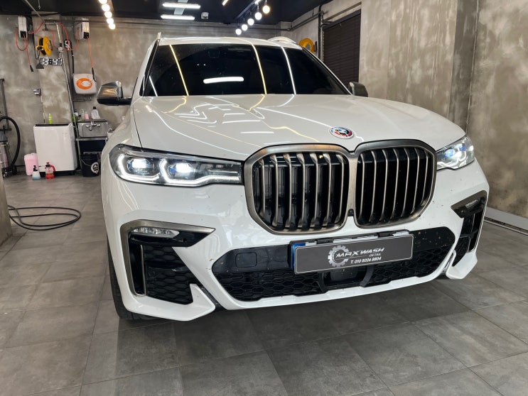  연수구 송도 BMWX7 손세차 휠크리닝 잘하는곳