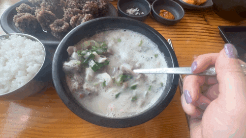  동탄순대국 주차시설 완비! 동탄가마솥순대국