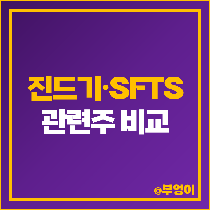 SFTS 살인 진드기 관련주 녹십자 파루 주식 동성제약 진원생명과학 주가 SFTS 살인 진드기 관련주 녹십자 파루 주식 동성제약 진원생명과학 주가