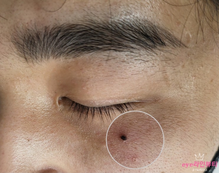  전주눈썹 밑점 점타투로 얼굴관상 변신하기‼️