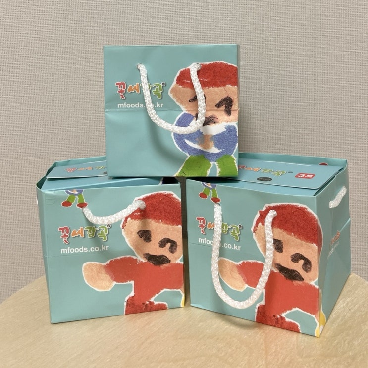  잡곡 추천, 꽃씨잡곡큐브 - 돌 답례품에도 추천